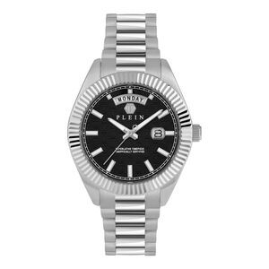 Philipp Plein Date Superlative Bracelet Watch Silver Mens